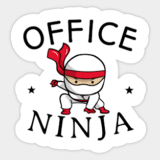 Office Ninja Sticker